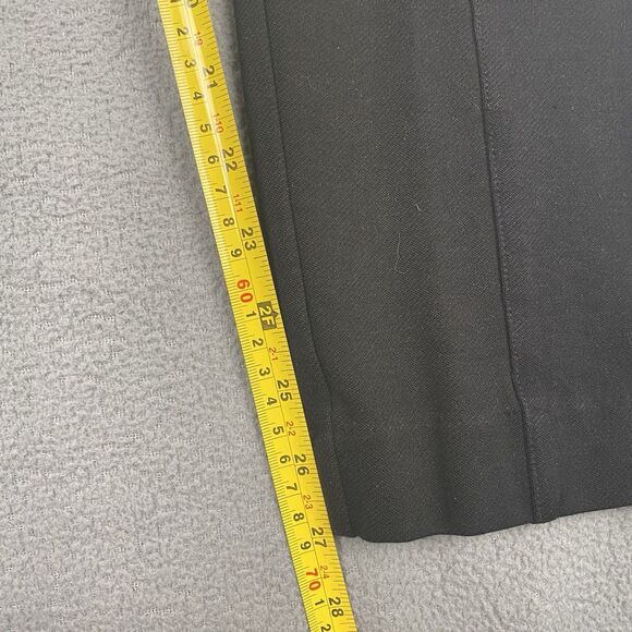 Cabi Pants Womens 8 Navy Blue Capote Trouser Classic Mid Rise Flat Front Stretch - Picture 5 of 14